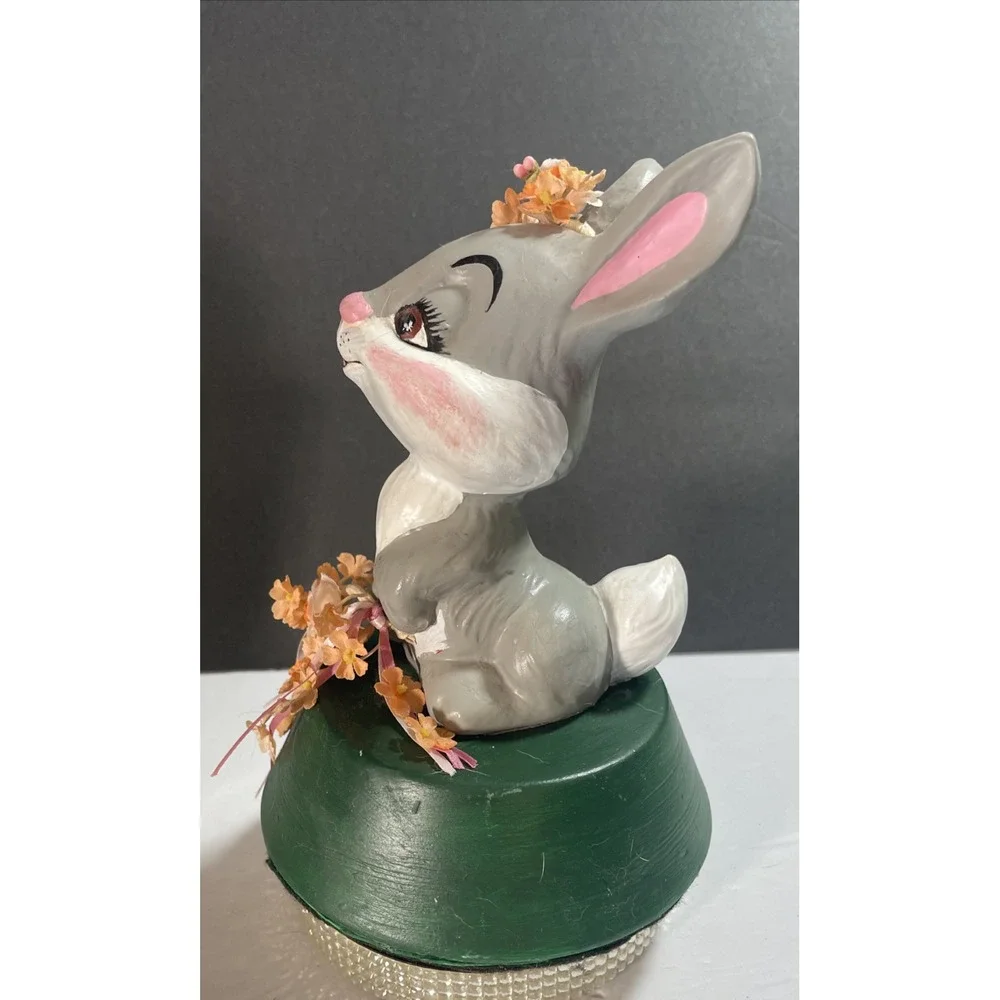 Bunny Rabbit Music Box Based‎ Off Of 1988 Disney Thumper Not Marked
